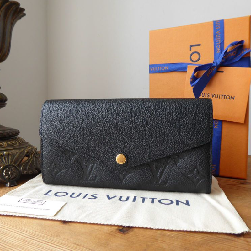 Louis Vuitton Monogram Empreinte Sarah Wallet (SHF-ZfloNP) – LuxeDH