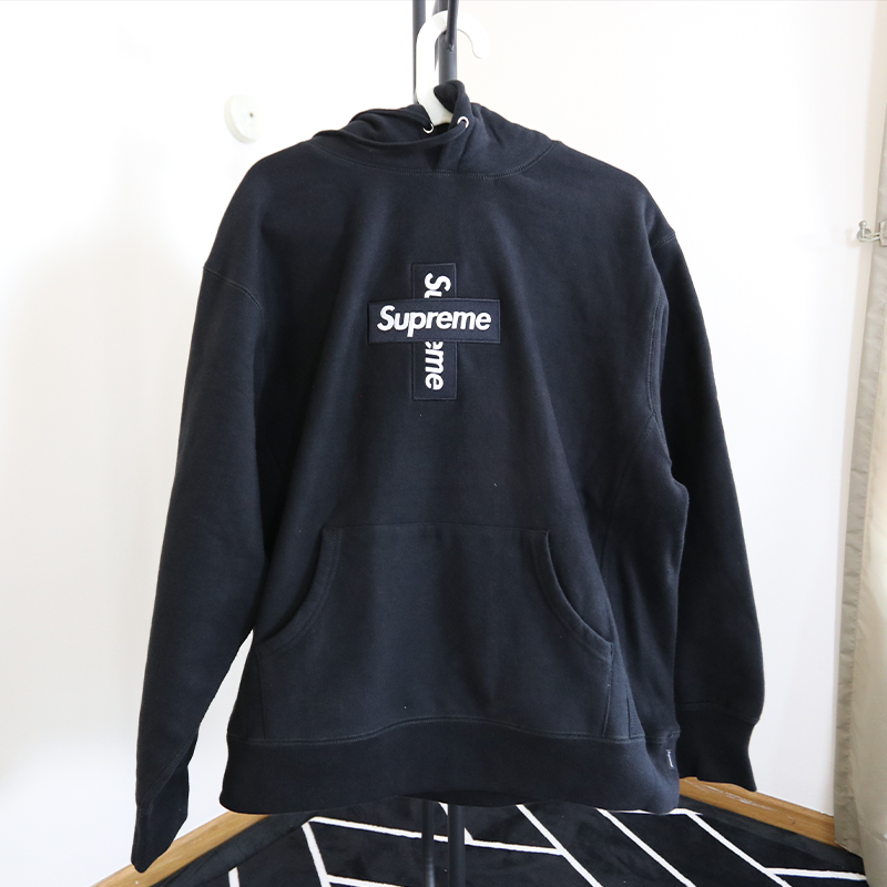 Teenage club – Supreme cross box logo hoodie – Rep Preview Studio